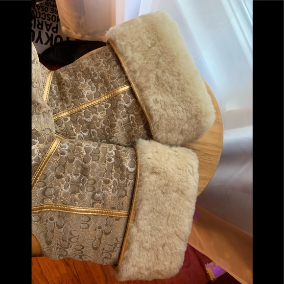 Coach Nikole Shearling Boots - Picture 5 of 5